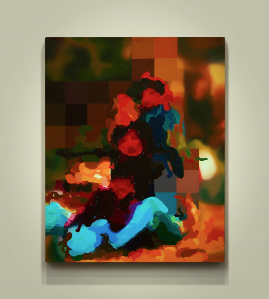 Dad with Sons on the Grass