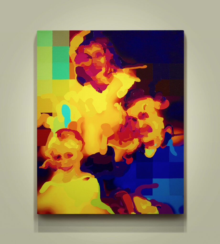 Family Reading on a Couch